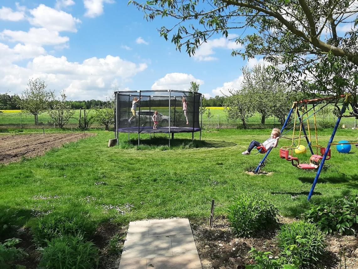 Chalet Im Spiel- Und Obstgarten Keidelheim ภายนอก รูปภาพ